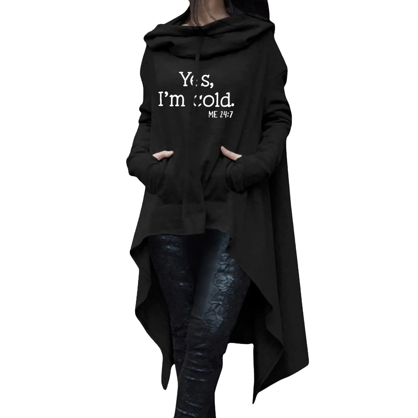 Autumn & Winter Halloween Hoodie | Cozy Cotton Mid-Length Pullover