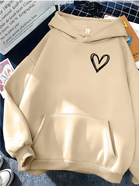 Cosmic Love 3D Print Hooded Sweatshirt.