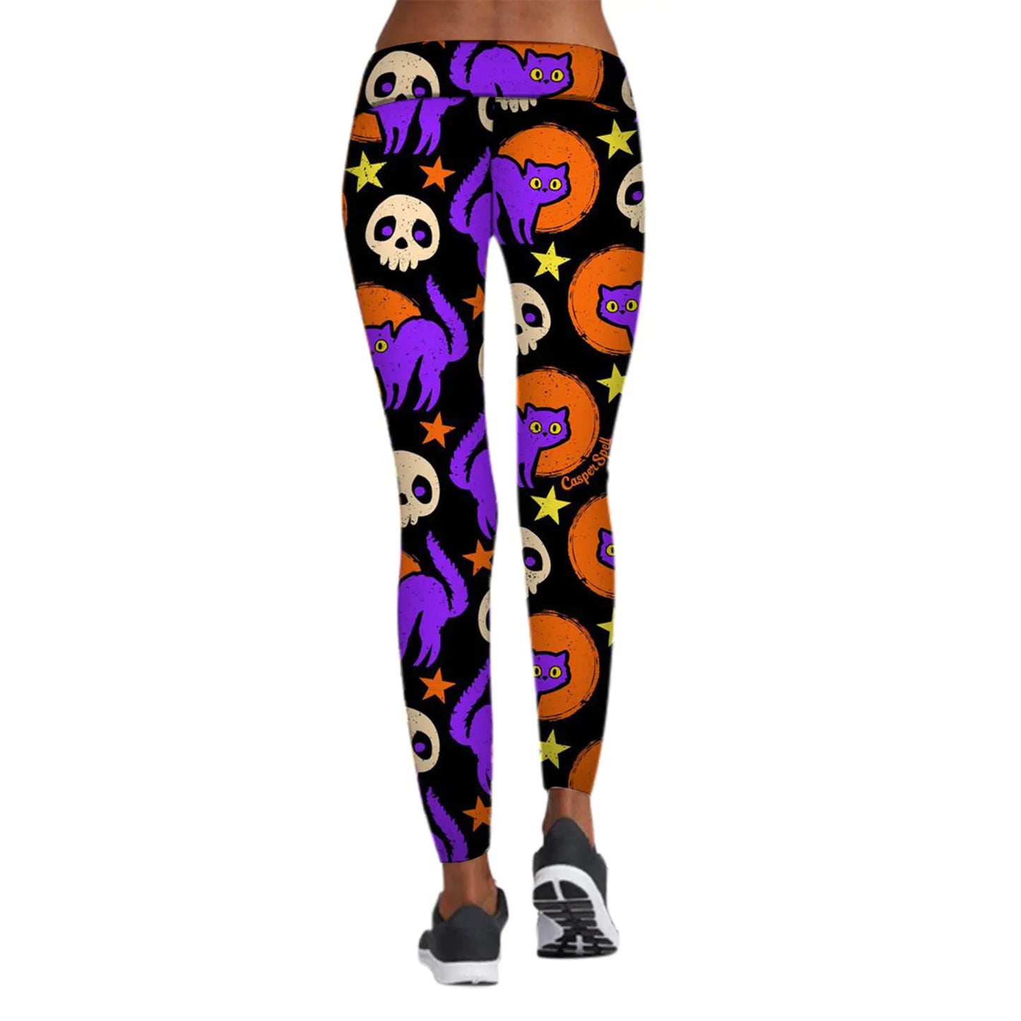 Women’s Halloween Leggings | Printed Yoga Pants for Fitness & Fall