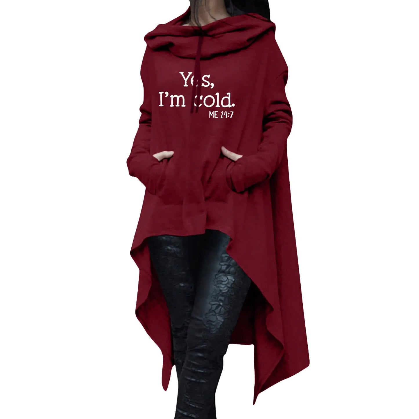 Autumn & Winter Halloween Hoodie | Cozy Cotton Mid-Length Pullover