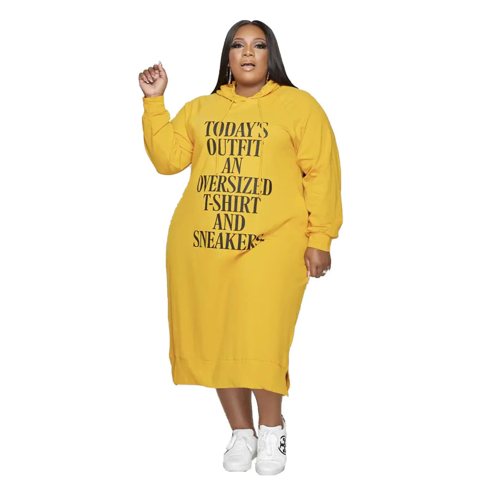 Chic & Cozy: The Printed Women’s Hoodie Dress You’ll Live In