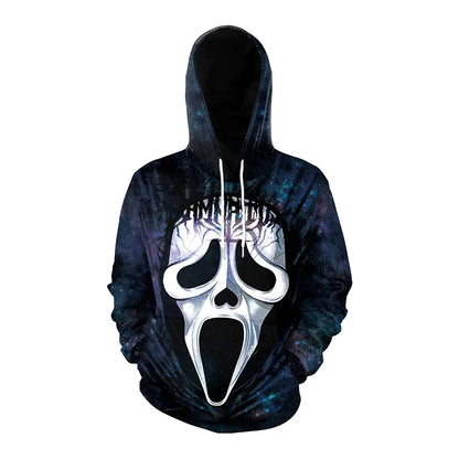 Halloween Couple's Hoodie | Loose Fit Fall Streetwear