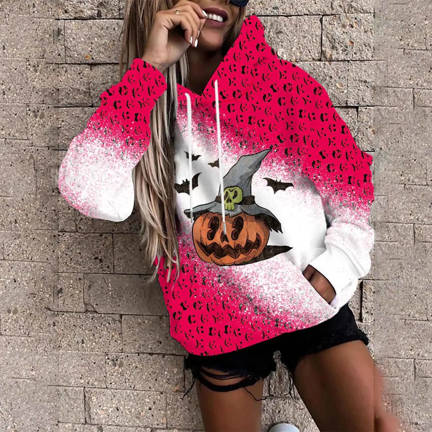 Women’s Halloween Padded Sweater | Plus Size Fall Fashion Top