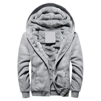 Men's Hoodie Baseball Jacket for Fall & Winter