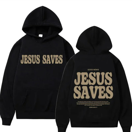 Letter Print Hooded Fashion Sweater.