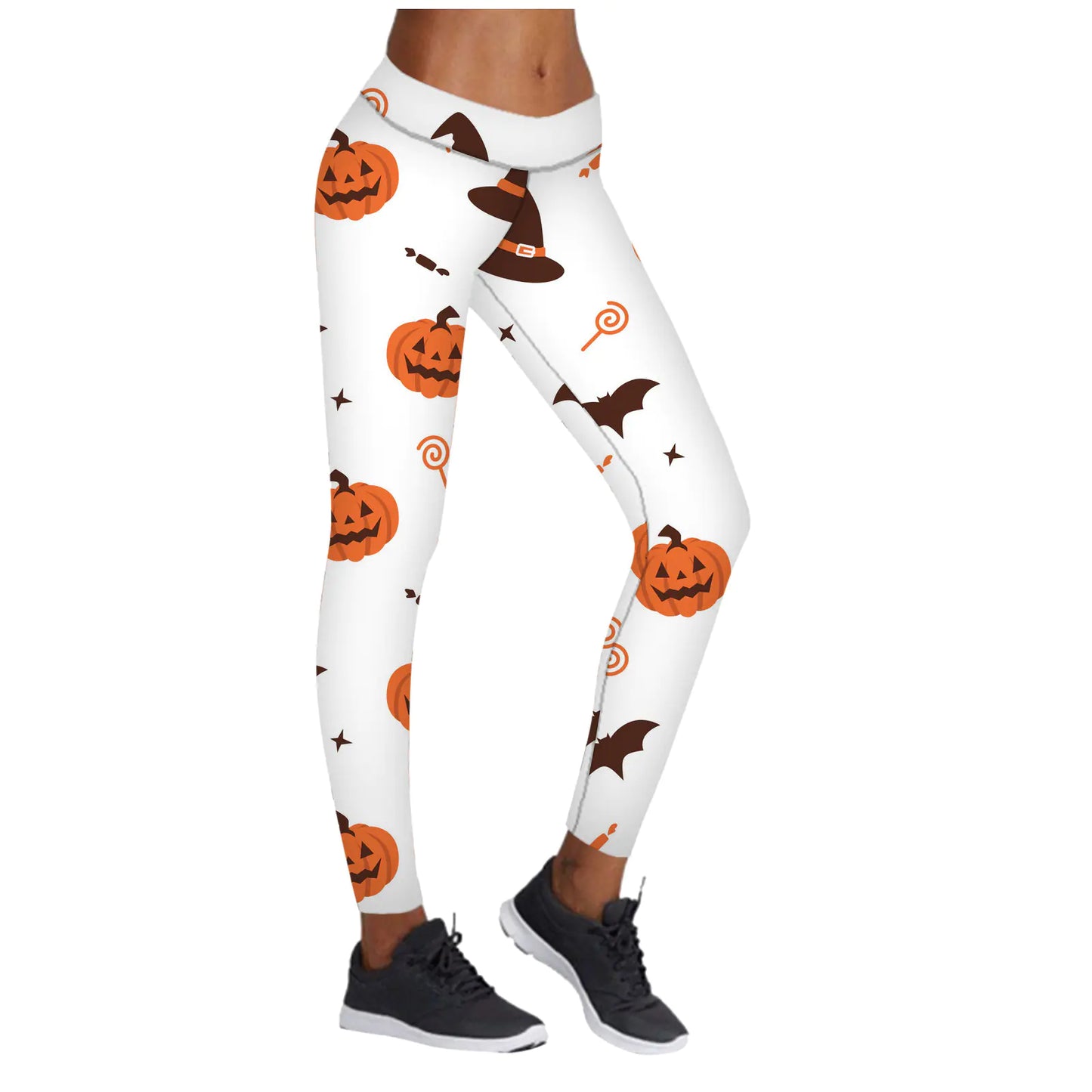 Women’s Halloween Leggings | Printed Yoga Pants for Fitness & Fall