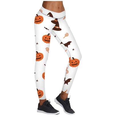 Women’s Halloween Leggings | Printed Yoga Pants for Fitness & Fall