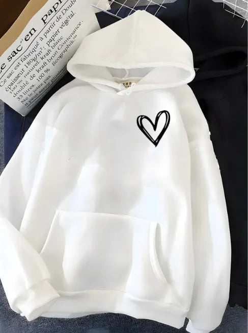 Cosmic Love 3D Print Hooded Sweatshirt.