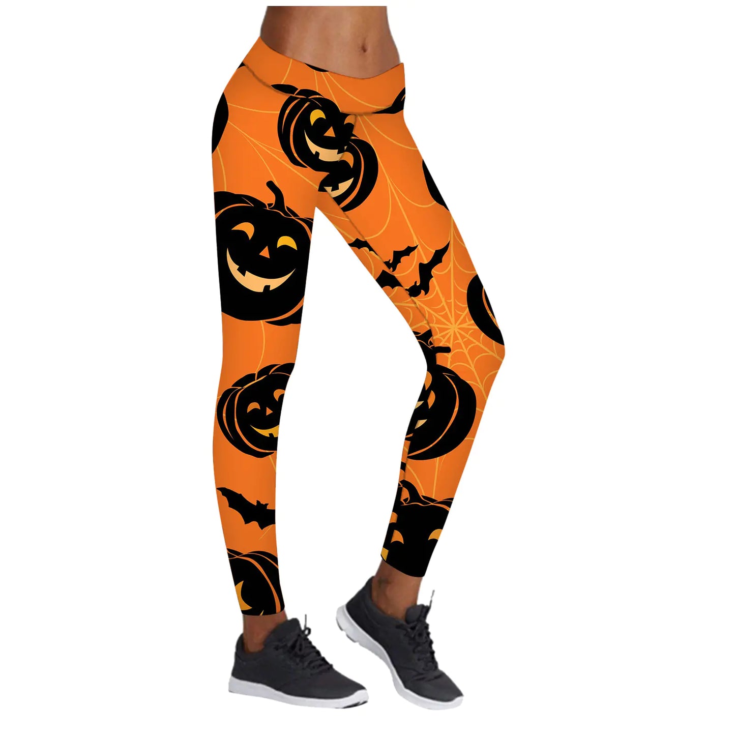 Women’s Halloween Leggings | Printed Yoga Pants for Fitness & Fall